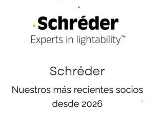 Schréder — Nuestros más recientes socios desde 2026