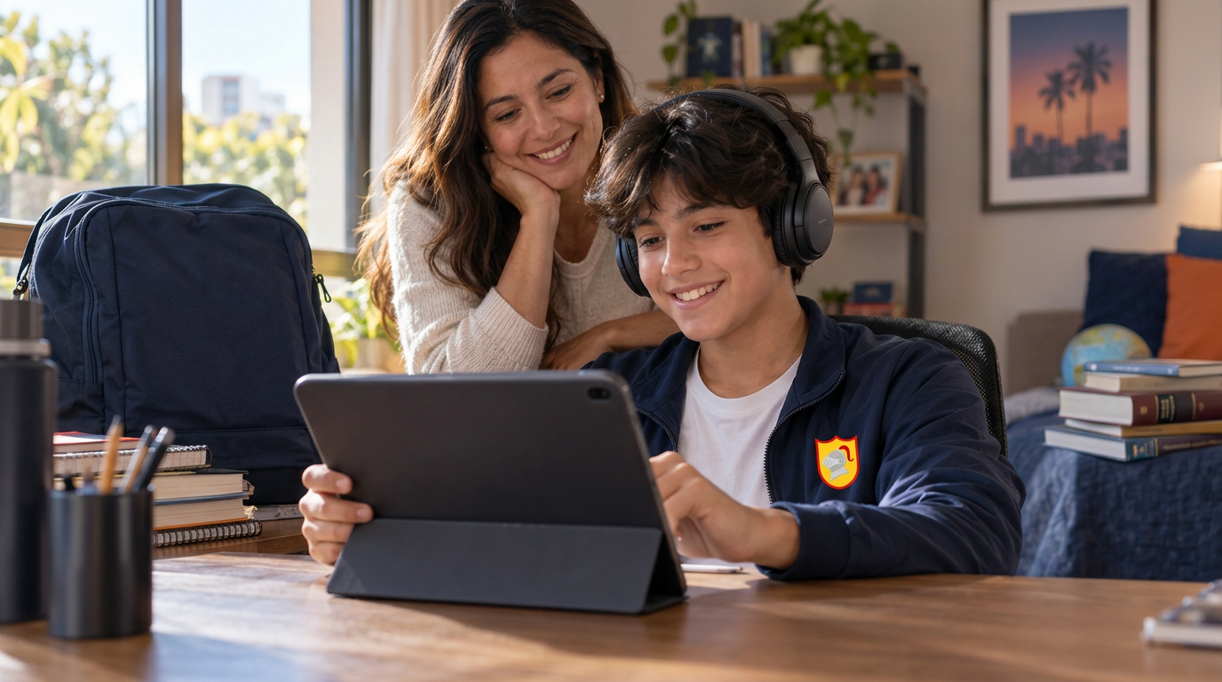 Aprendiendo inglés en casa